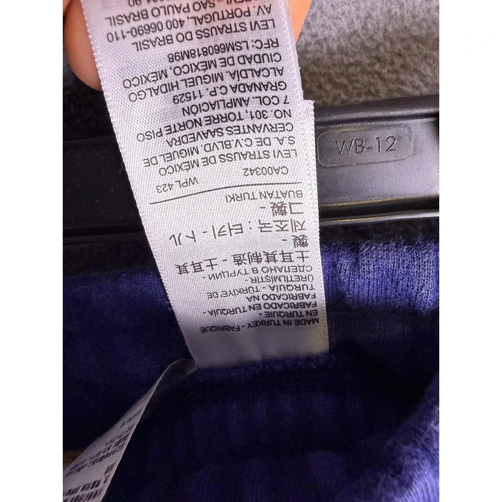 Levis Gold Tab Sweatpants Mens Medium Purple‎ Graphic Joggers